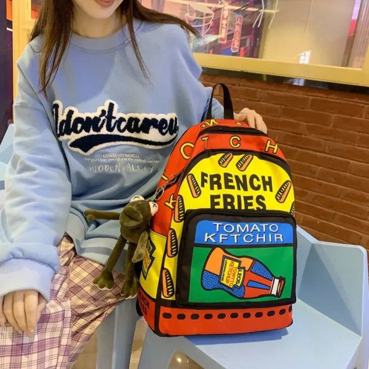 Large Capacity Casual Backpack Good-looking - Bellarte Enchanté Large Capacity Casual Backpack Good-looking